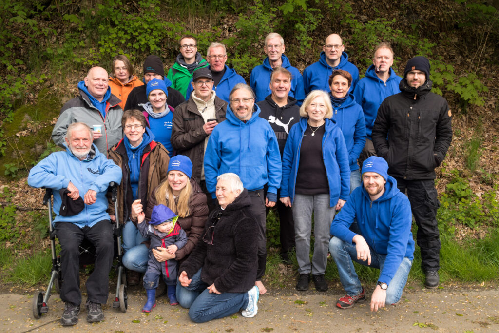 Gruppenbild nach dem 1. Mail
